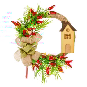GUIRLANDA PIMENTA 37 CM CASA