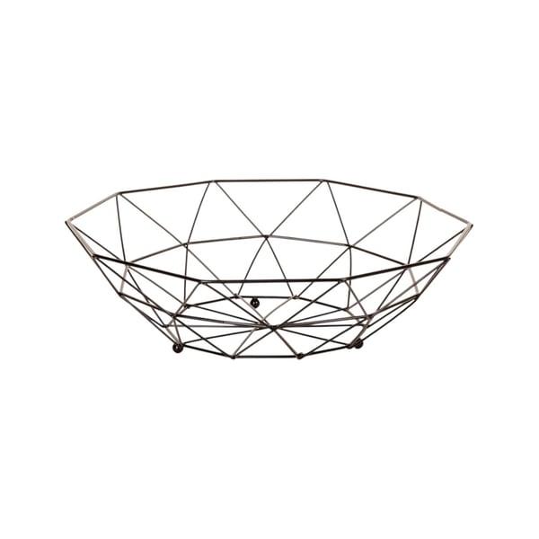 FRUTEIRA FERRO 8,5X27,8 CM PRETA ARAMADA