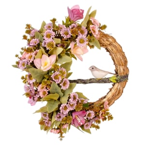 GUIRLANDA MARGARIDA 35 CM PÁSSARO