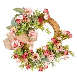 GUIRLANDA BOTÃO 34 CM LAÇO