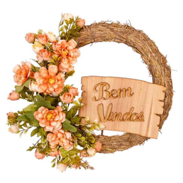 GUIRLANDA BEM VINDOS 36 CM DÁLIA
