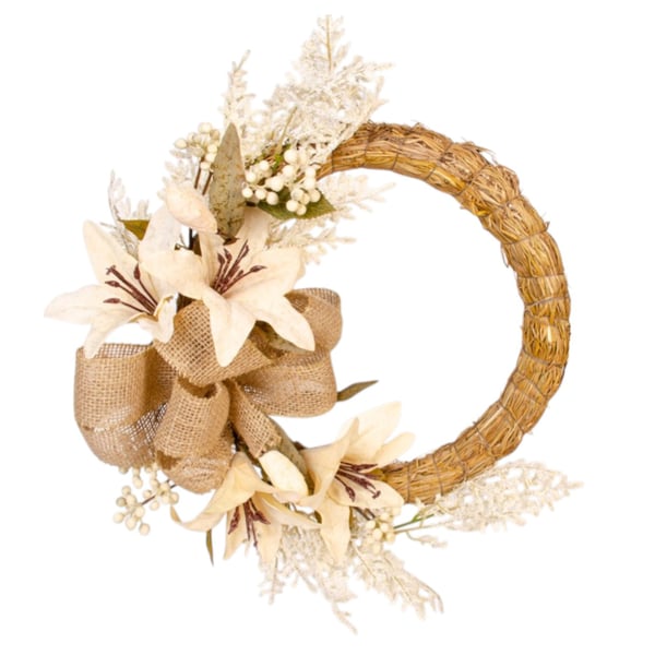 GUIRLANDA LÍRIO 43 CM LAÇO