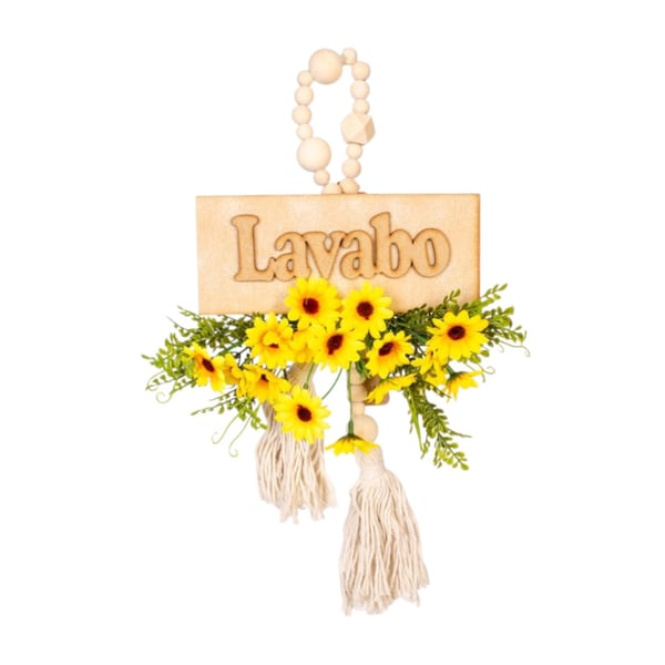 GUIRLANDA LAVABO 40 CM GIRASSOL