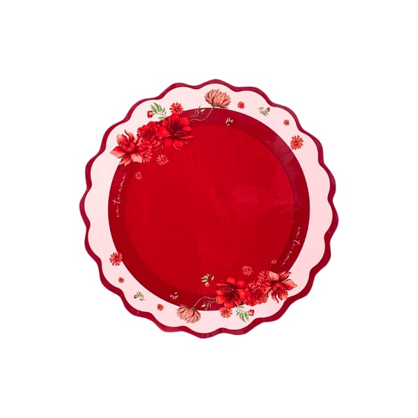 PLÁSTICO VIOLETA 38 CM REDONDO