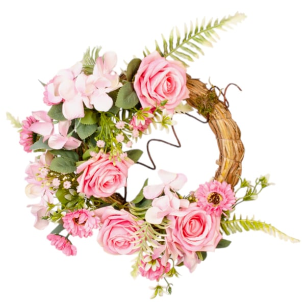 GUIRLANDA ROSA 27 CM