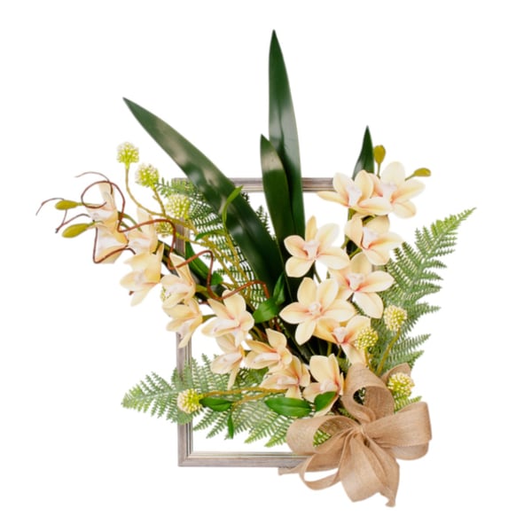 GUIRLANDA ORQUÍDEA 46 CM MOLDURA