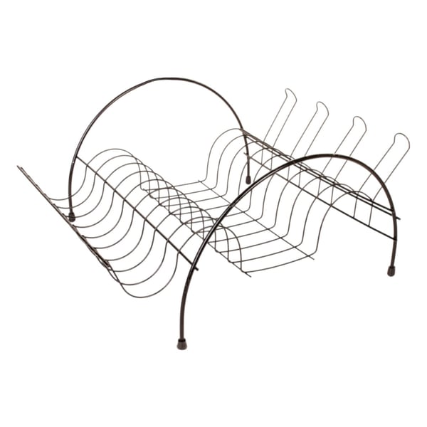 ESCORREDOR LOUÇA 20X40X34 CM ARAMADO PRETO