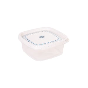 POTE PLÁSTICO QUADRADO 680 ML DECORADO