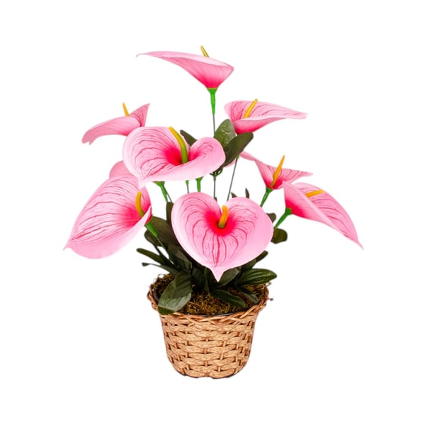 VASO DECORATIVO EXT. 39 CM COPO DE LEITE
