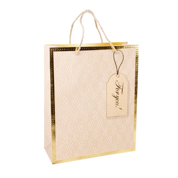 SACOLA PRESENTE 32X26X10 CM FOR YOU CARTONADA