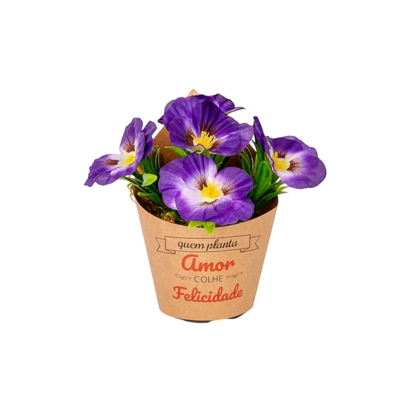 VASO DECORATIVO INT. AMOR PERFEITO 14 CM