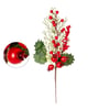HASTE ROMÃS E SEMENTES 44 CM COM FOLHAS