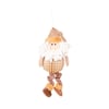 PAPAI NOEL / BONECO DE NEVE 26 CM PERNA ELÁSTICA MOCHA