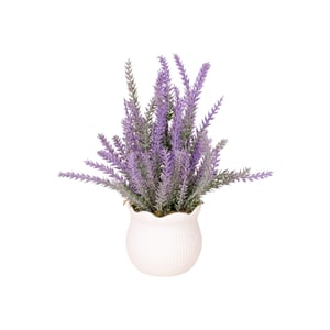 VASO DECORATIVO INT. LAVANDA 23 CM