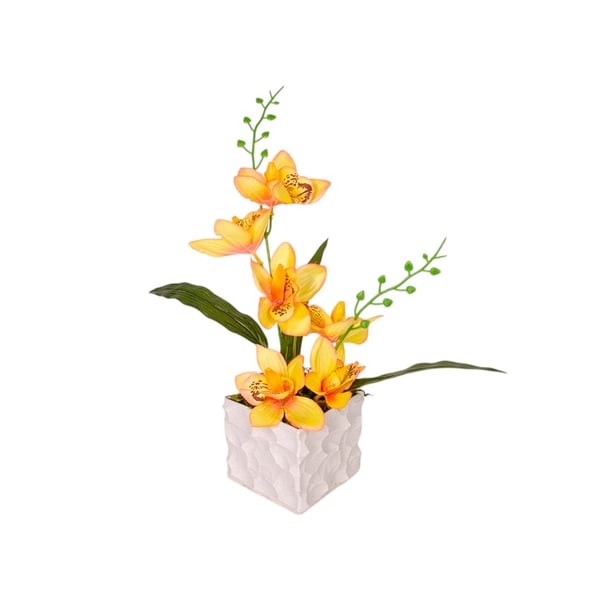 VASO DECORATIVO INT. ORQUÍDEA 34 CM