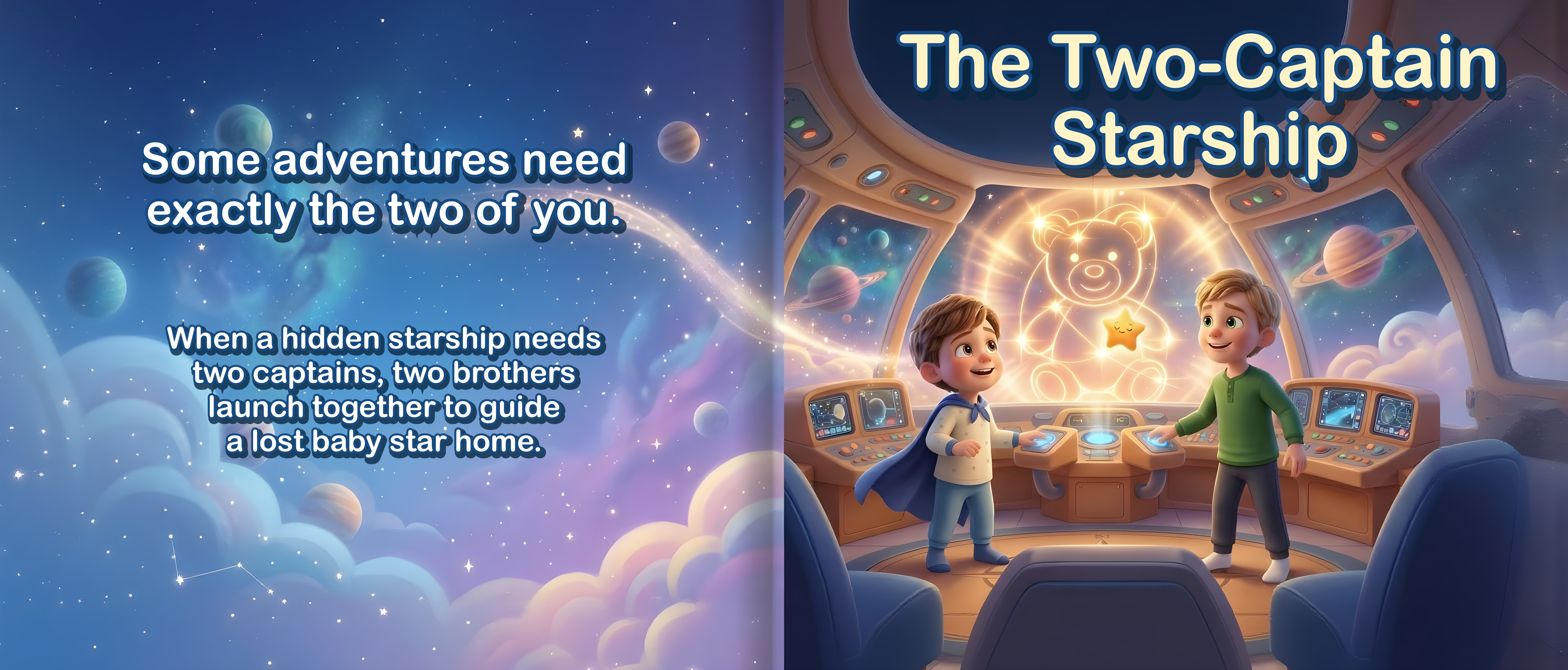The Two-Captain Starship cover