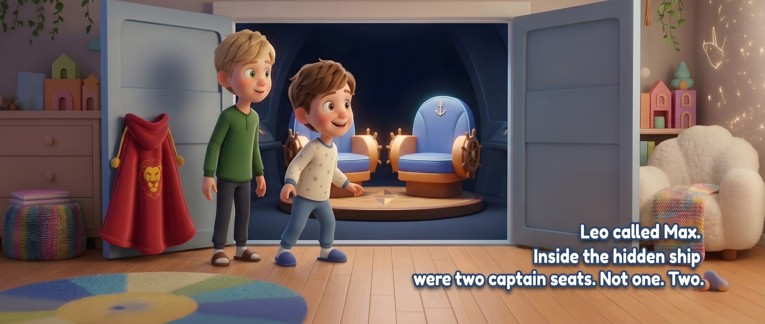The Two-Captain Starship pages 3-4