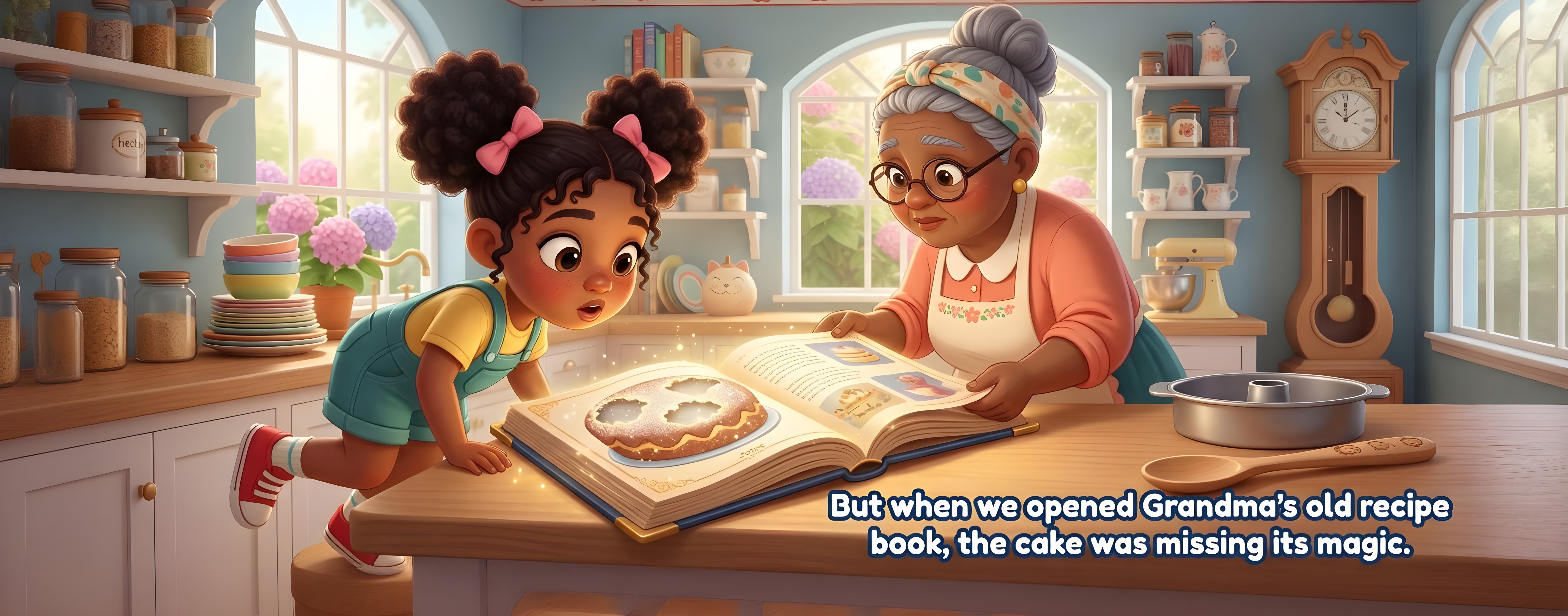 Grandma and Me: The Secret Recipe pages 3-4