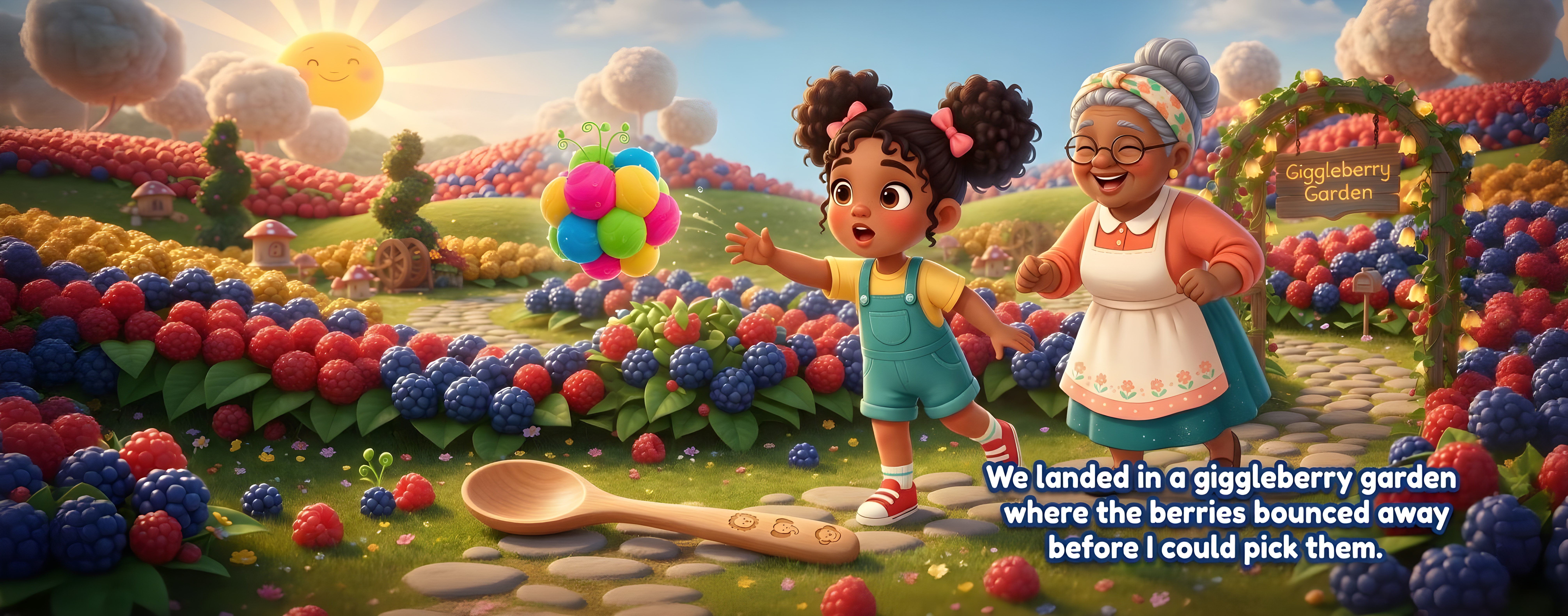 Grandma and Me: The Secret Recipe pages 7-8