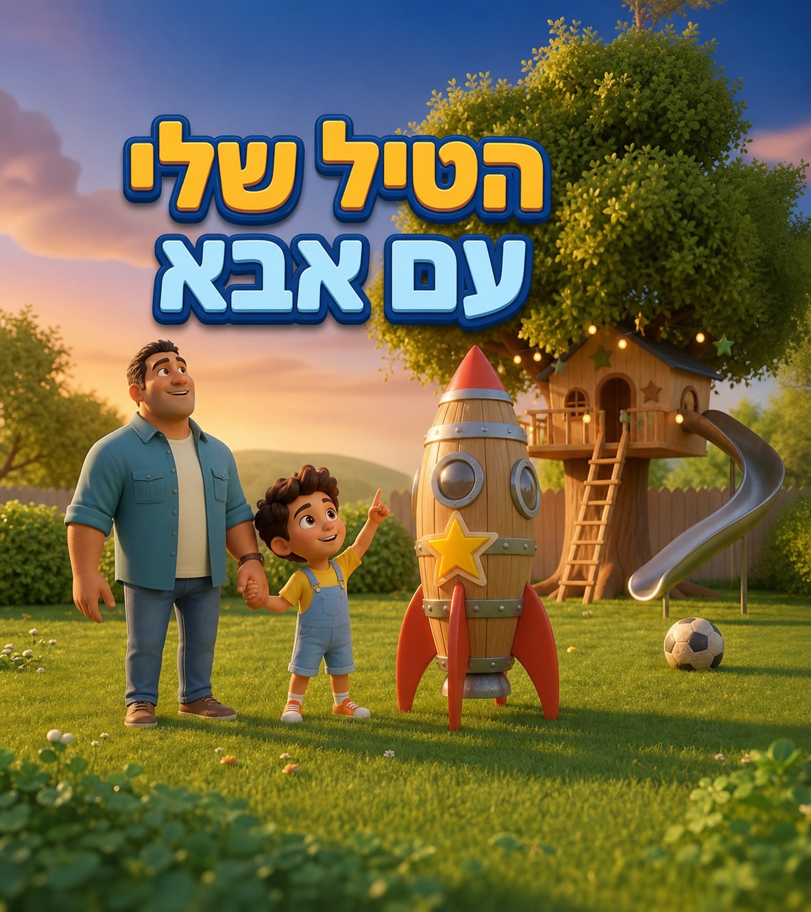 הטיל שלי עם אבא כריכת ספר אישי