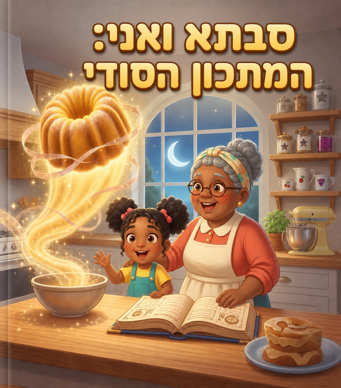 כריכת הספר סבתא ואני: המתכון הסודי