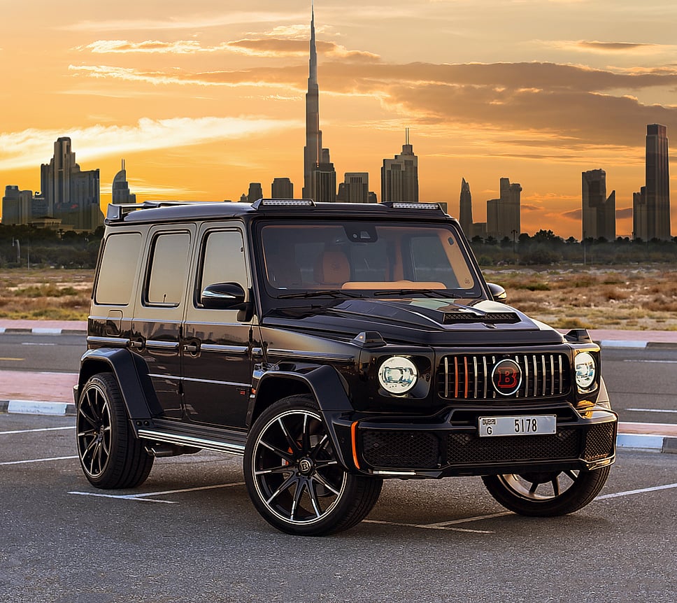 Rent Mercedes Benz Brabus AMG in Dubai (UAE)
