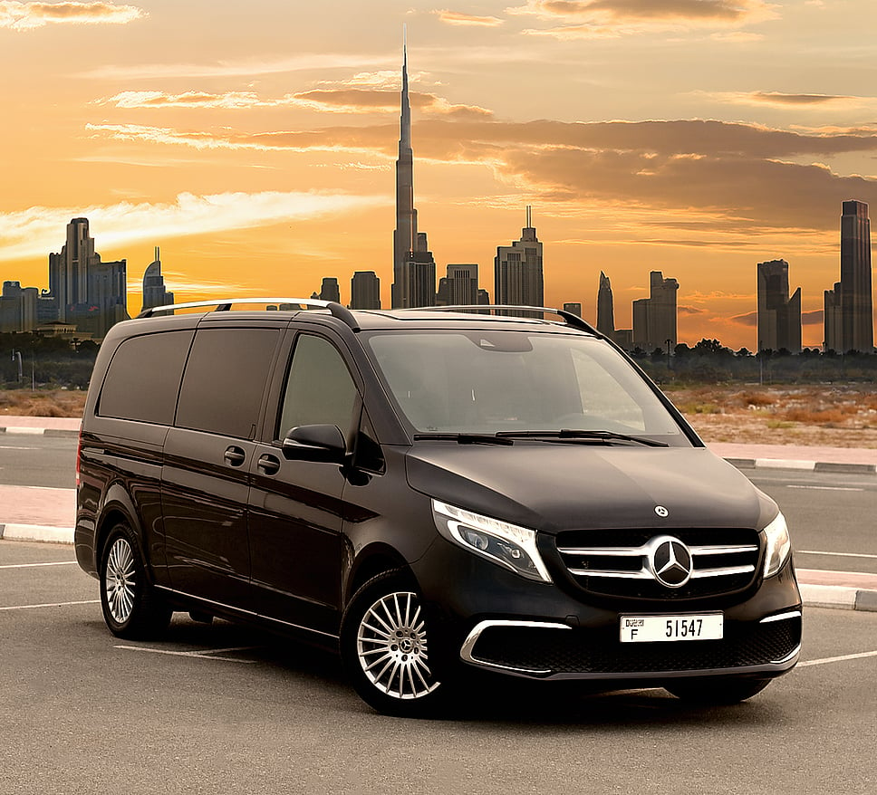 Rent Mercedes Benz V250 in Dubai (UAE) 