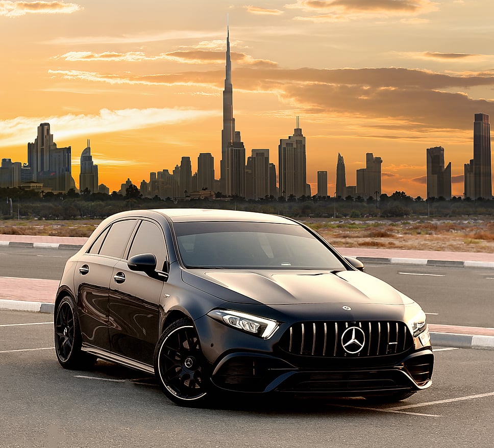 Mercedes Benz A45 AMG Rent a Car in Dubai, (UAE)