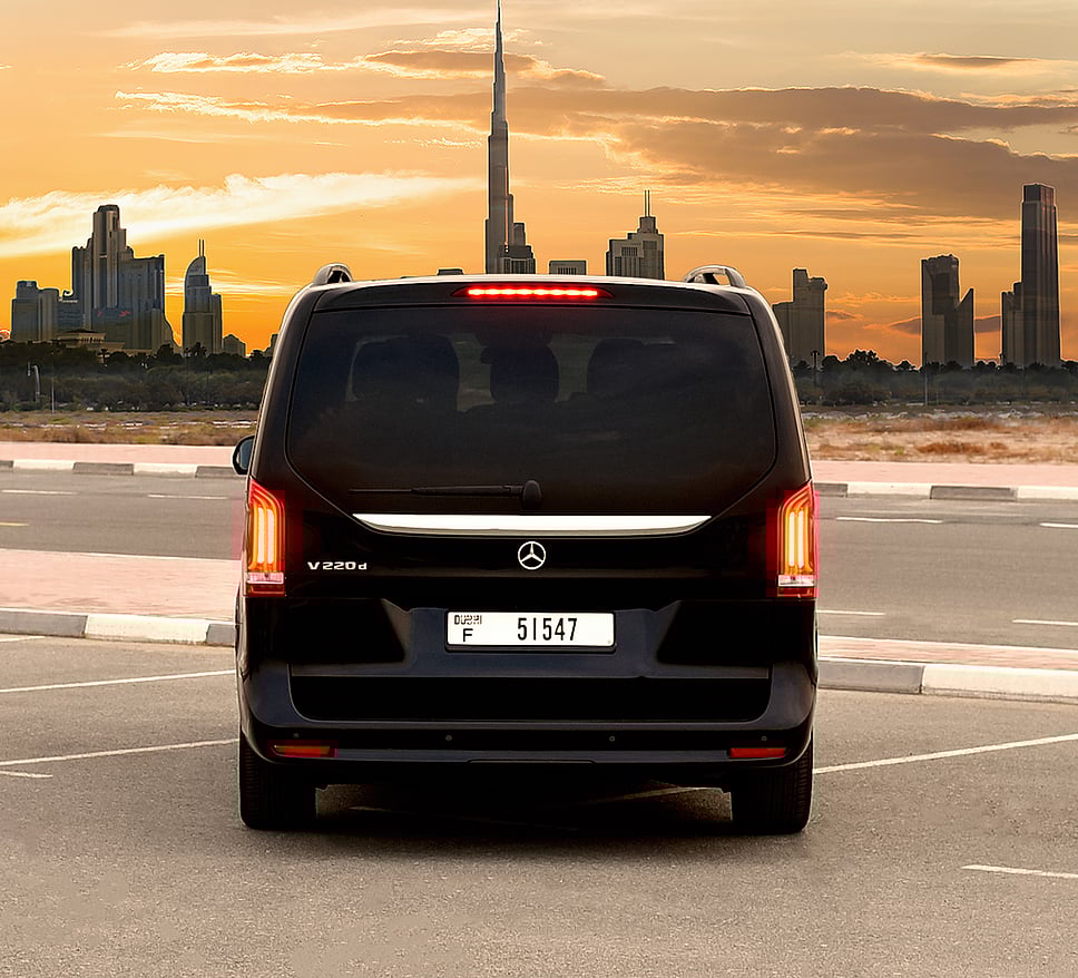Rent Mercedes Benz V250 in Dubai (UAE) 