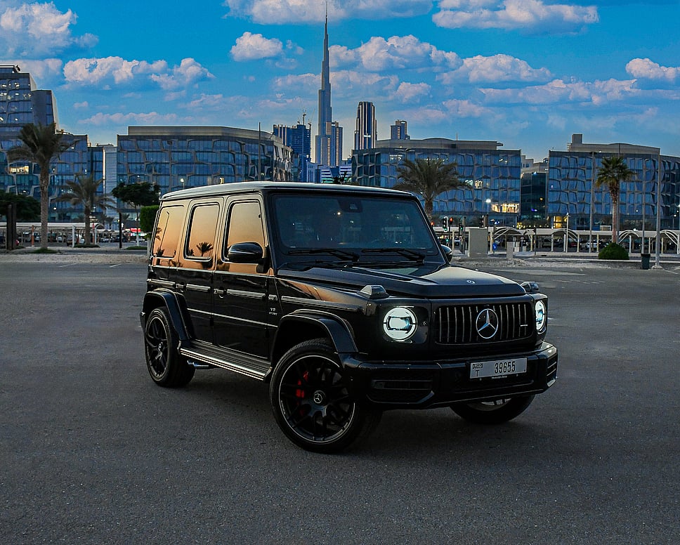 Rent Mercedes Benz G63 AMG Black in Dubai