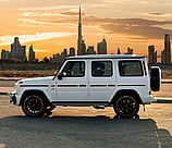MERCEDES BENZ G63 AMG WHITE