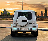 MERCEDES BENZ G63 AMG WHITE