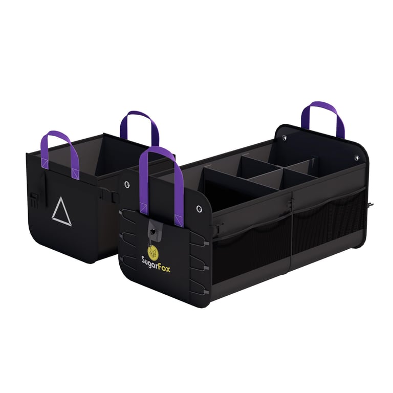 SugarFox Modular SUV Trunk Organizer