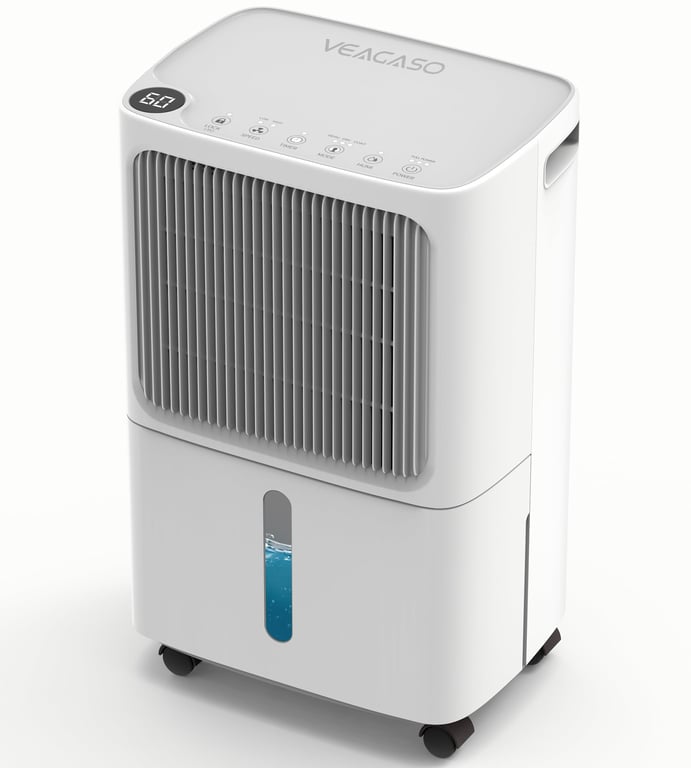 VEAGASO 34‑Pint Dehumidifier