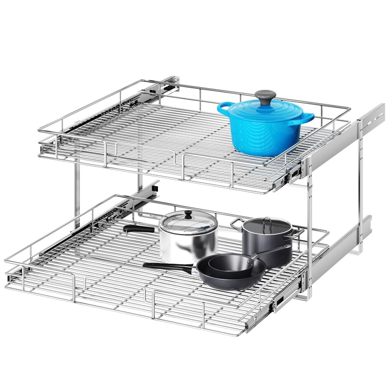 MODCART 2-Tier Pull-Out Cabinet Organizer
