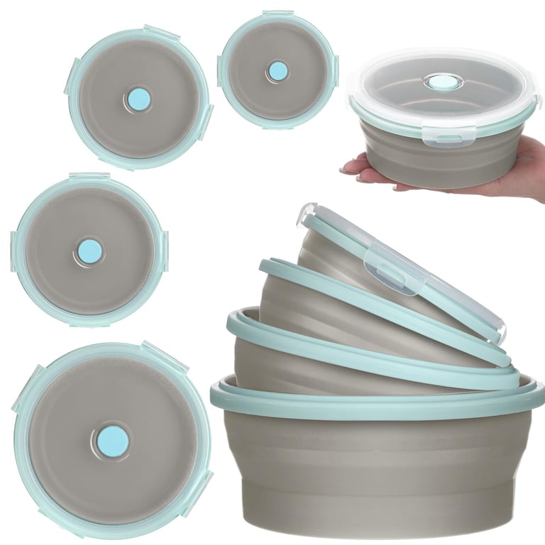 Suclain Collapsible Silicone Food Containers