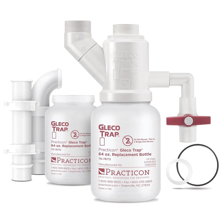 Practicon Gleco Trap Sink Kit