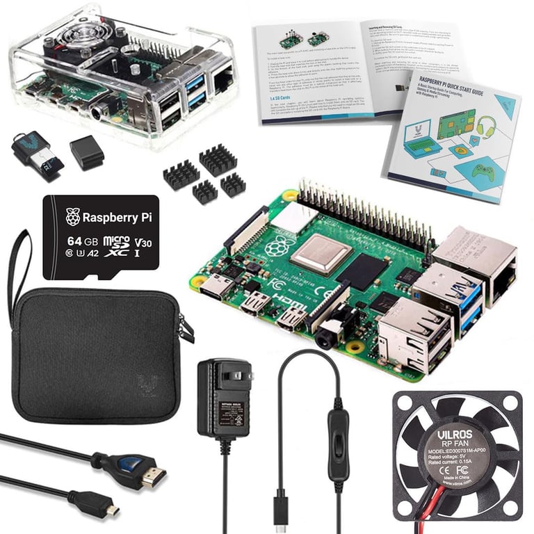 Vilros Raspberry Pi 4 Starter Kit
