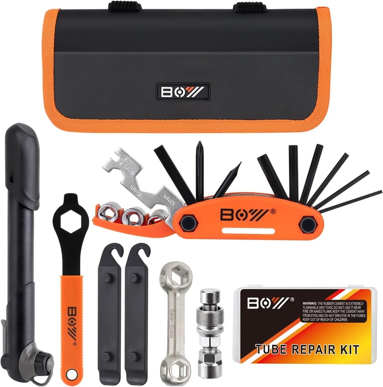 Bike Repair Bag with Pump