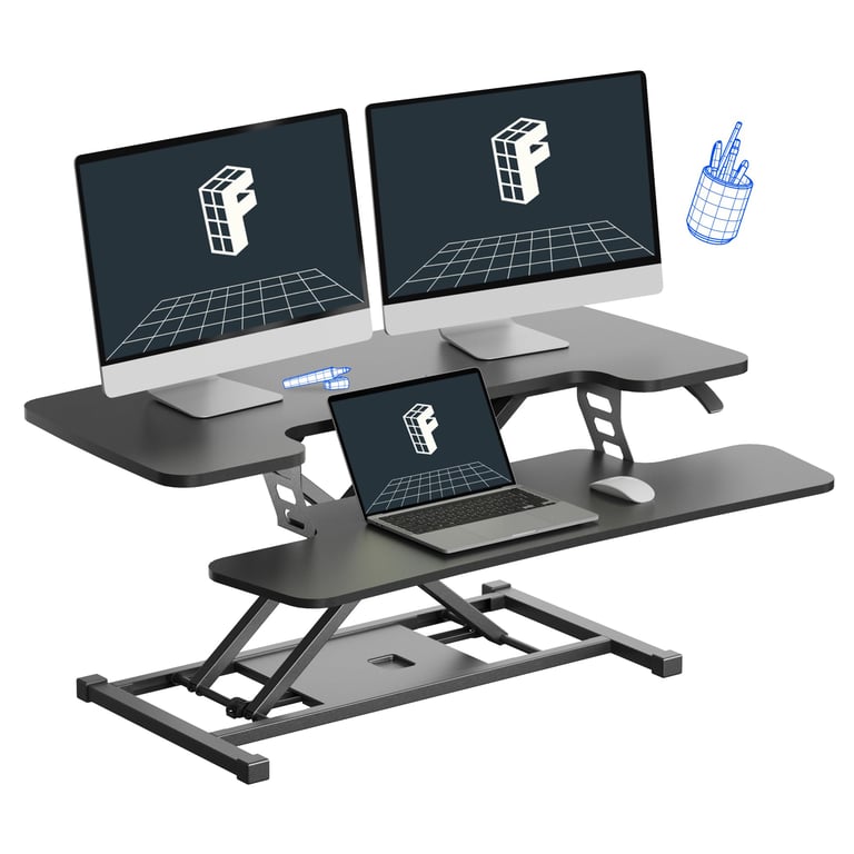 FLEXISPOT 36-inch Standing Desk Converter