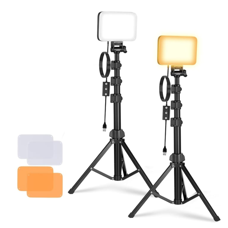 NEEWER 2‑Pack LED Video Light Kit