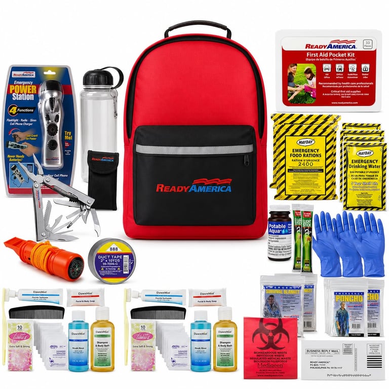 Ready America 72‑Hour Emergency Kit
