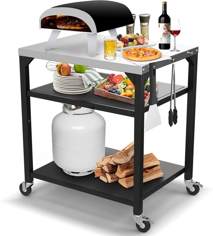 BBQMall Ninja Woodfire Stand