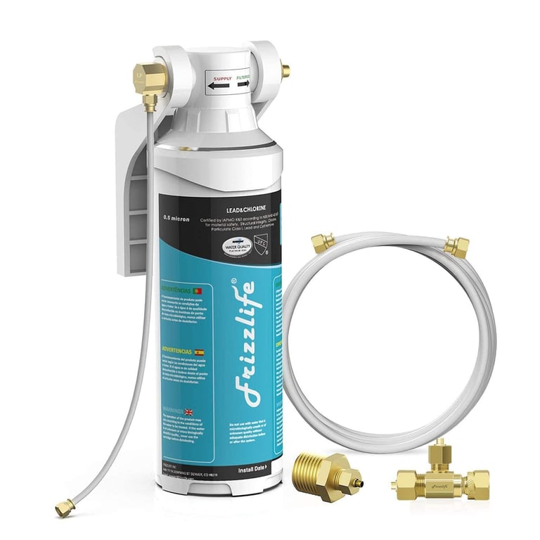 Frizzlife Inline Water Filter System