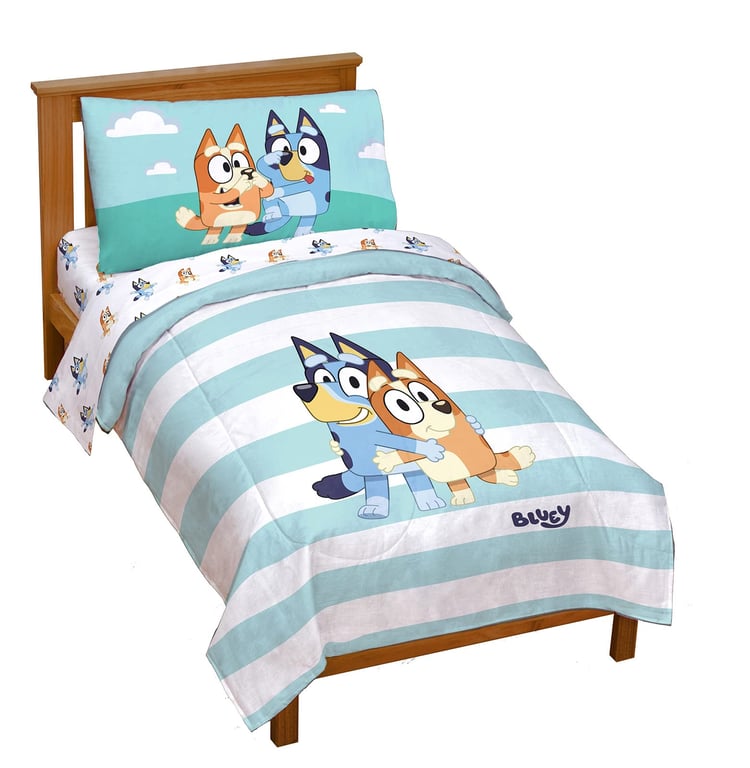 Jay Franco Bluey Toddler Bedding Set
