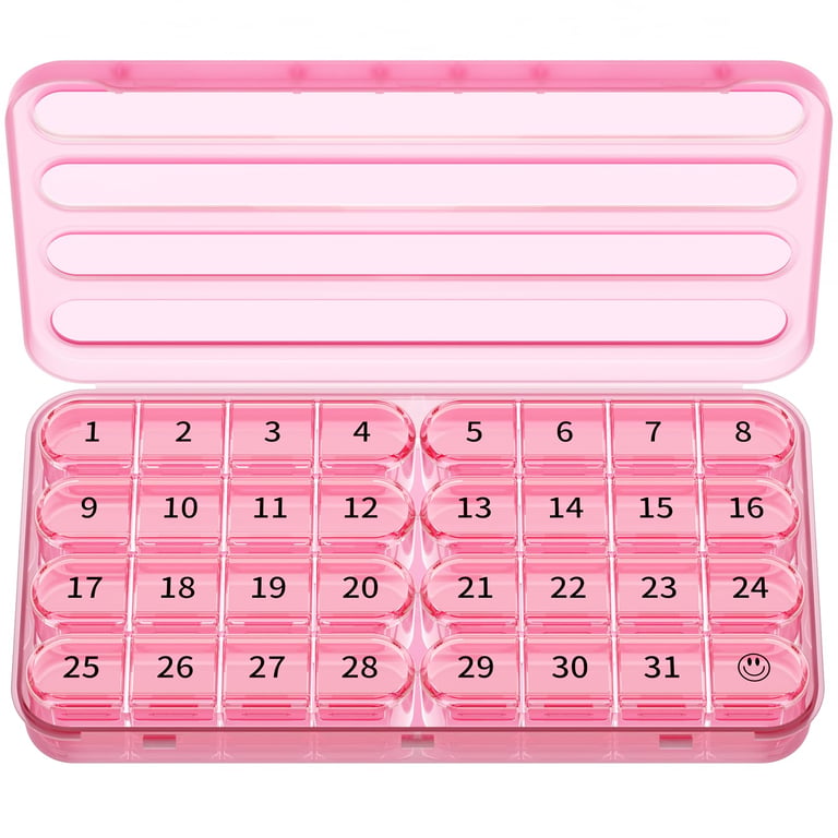 Zoksi 30-Day Monthly Pill Organizer