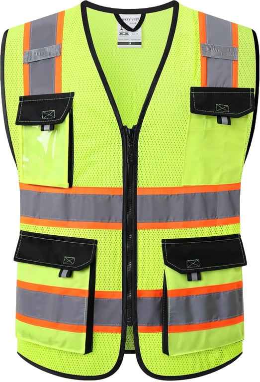JKSafety Hi-Vis Safety Vest