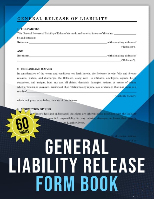 General Liability Release Forms