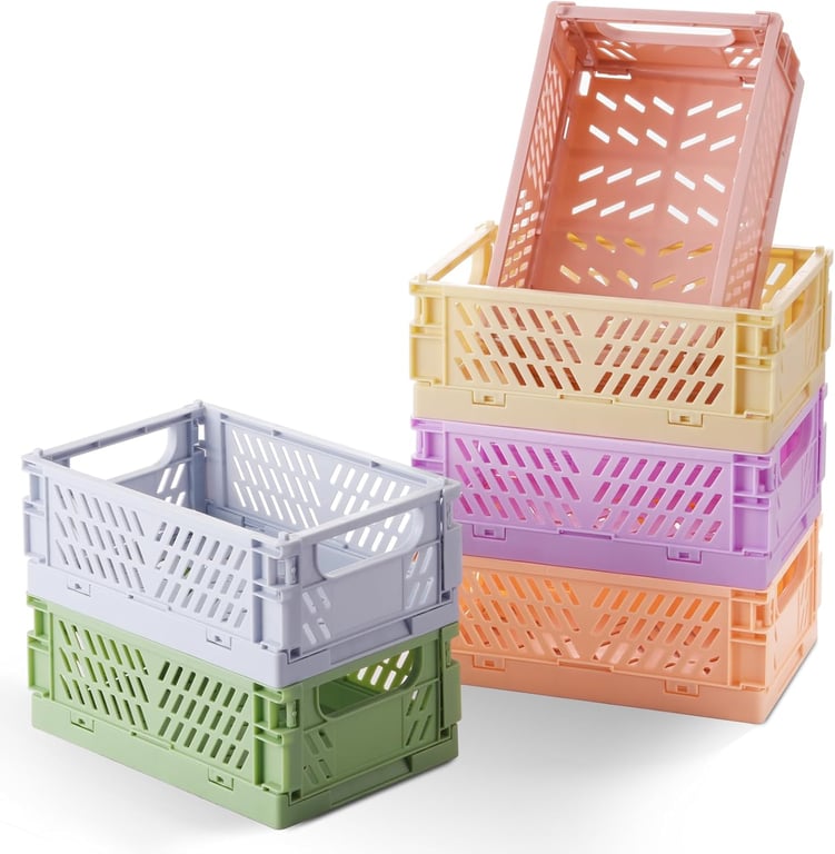 HUUSMOT Collapsible Storage Baskets