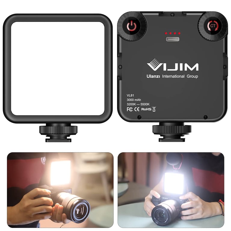ULANZI VL-81 Bi-Color LED Video Light